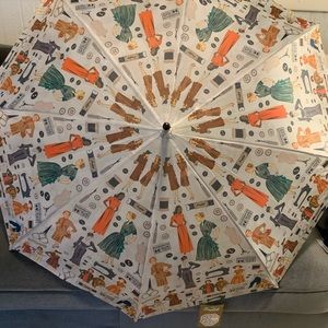 Beautiful 2018 simplicity large vintage umbrella tag still on it!